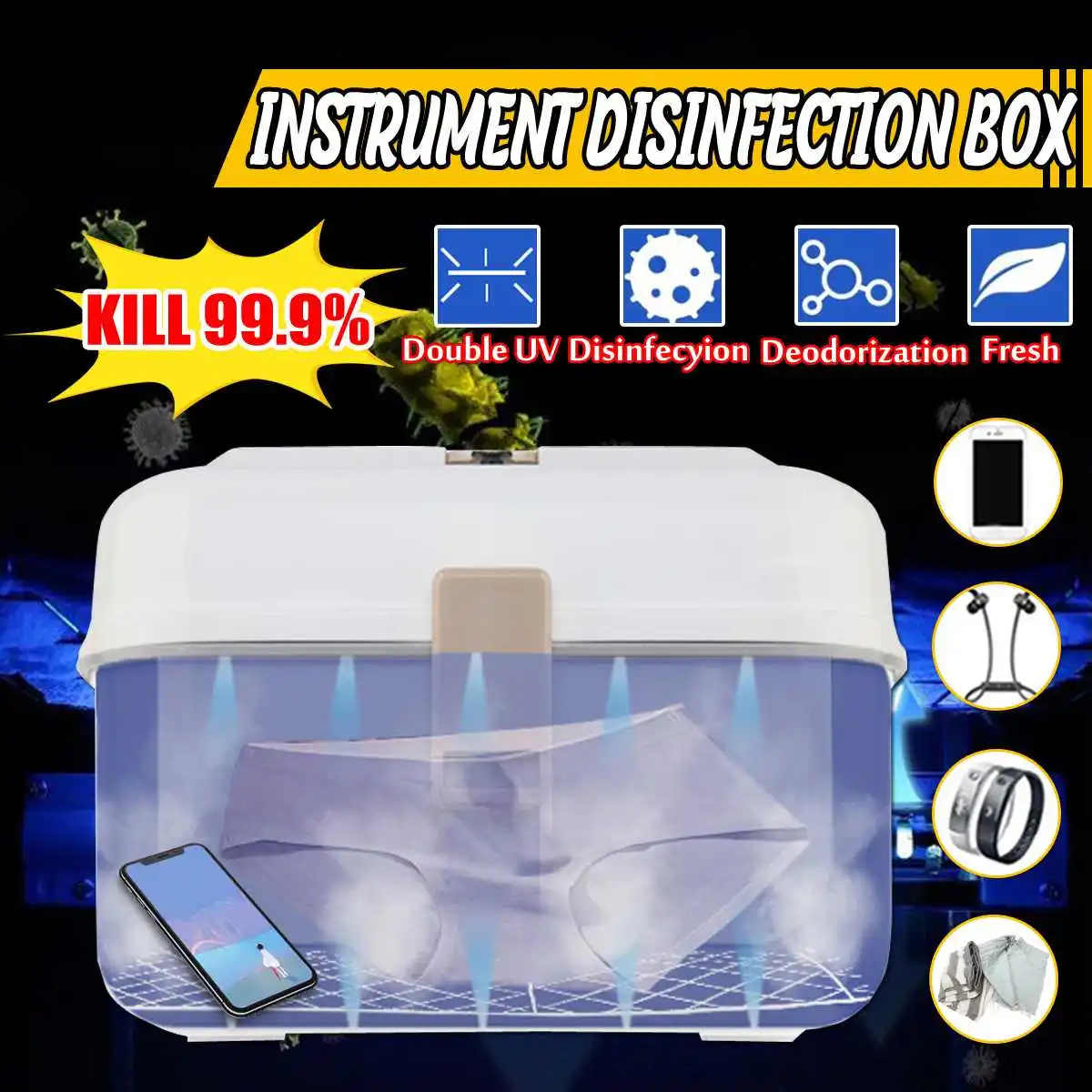 УФ стерилизатор коробка дезинфекция Кабинета озона и пастеризации бытовой