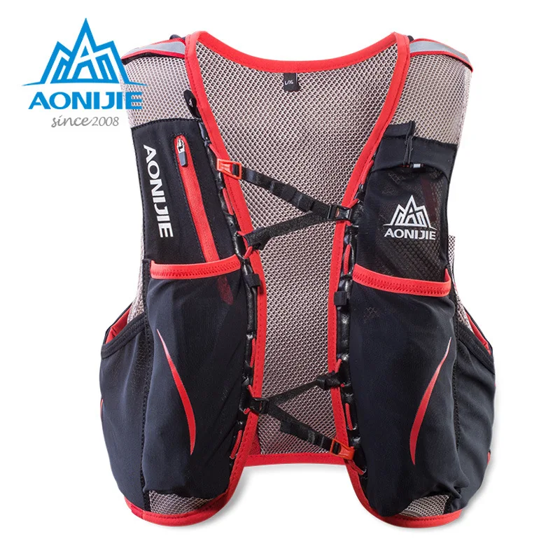 AONIJIE 5L Women Bag Men Marathon Hydration Vest Pack for 1.5L Water Bag Cycling Hiking Bag Outdoor Sport Running Backpack