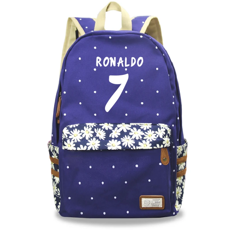 Чехол с изображением Криштиану Роналду CR7 рюкзак женщины мужчины модные школьные