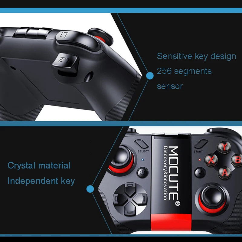 Мобильный Bluetooth геймпад Android беспроводной VR Джойстик контроллер смартфон