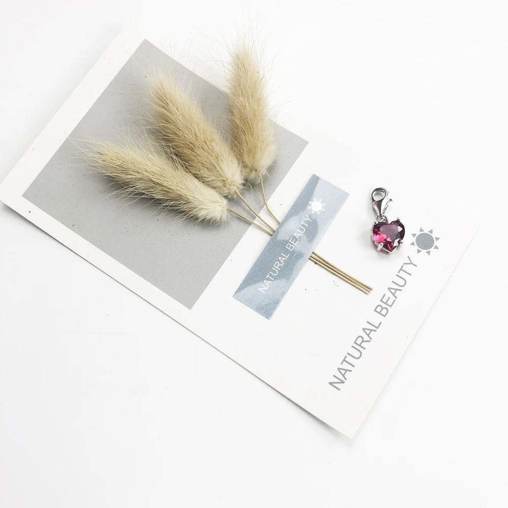 Женский красный браслет из серебра 925 пробы романтическая бижутерия | Украшения и