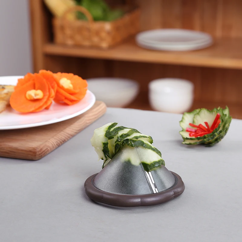 Спиральный резак для овощей цветов Овощечистка мандолина слайсер кухонные