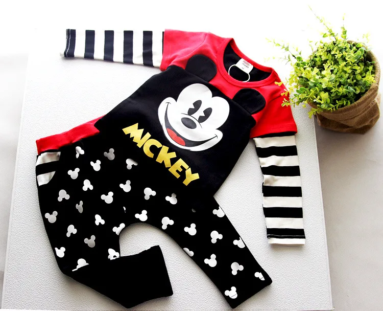 Boys Spring Set Cotton Child Korean Children's Clothes Baby Long Sleeve Two-piece Boy 2018 | Детская одежда и обувь