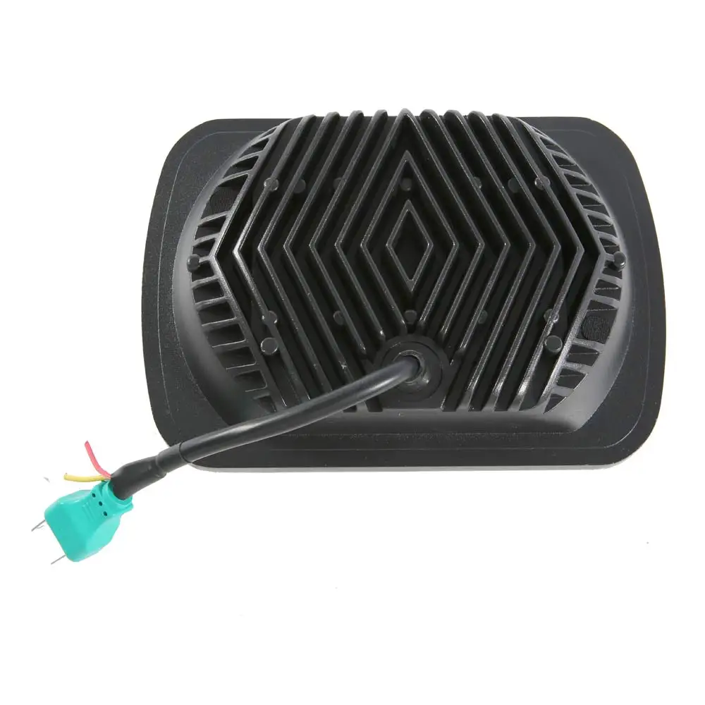1 пара 5x7 &quot7x6 дюймов Ангельские глазки DRL H4 светодиодный квадратный фары для Jeep