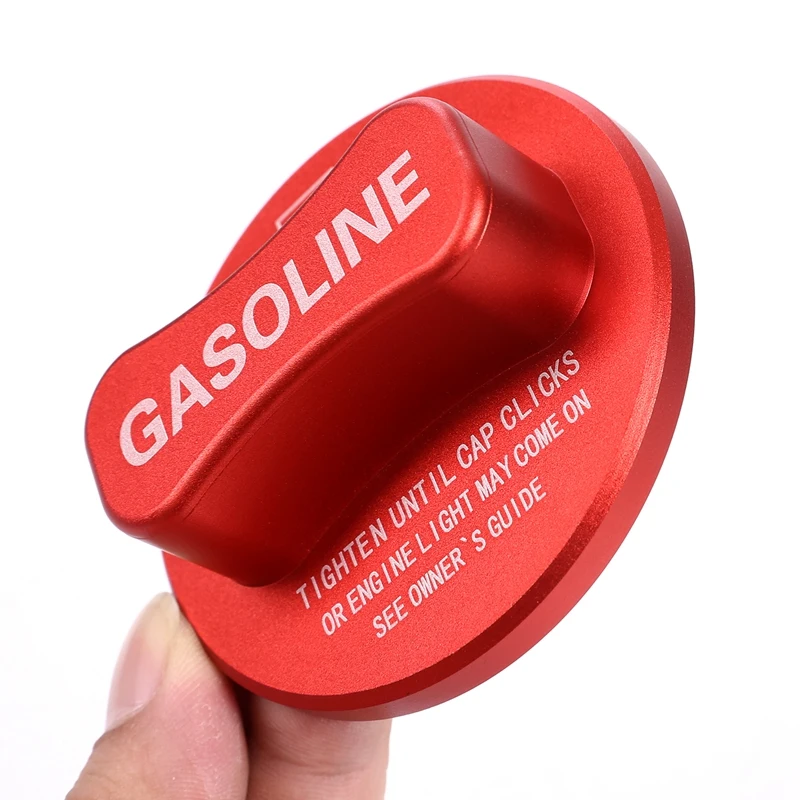 Car Aluminum Alloy Fuel Tank Cap Trimming for Mercedes-Benz W204 W205 W212 W213 W176 W222 X253 (Gasoline Red) | Автомобили и