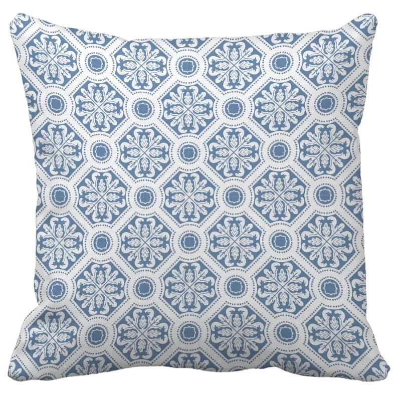 Simple geometric printing bedroom sofa living room decorative pillow case