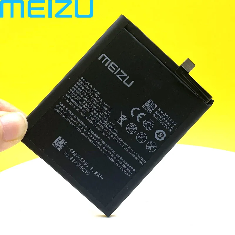 Аккумулятор Meizu BA882 100% оригинал 3010 мА/ч для телефона 16 16TM 16TH новейшая продукция