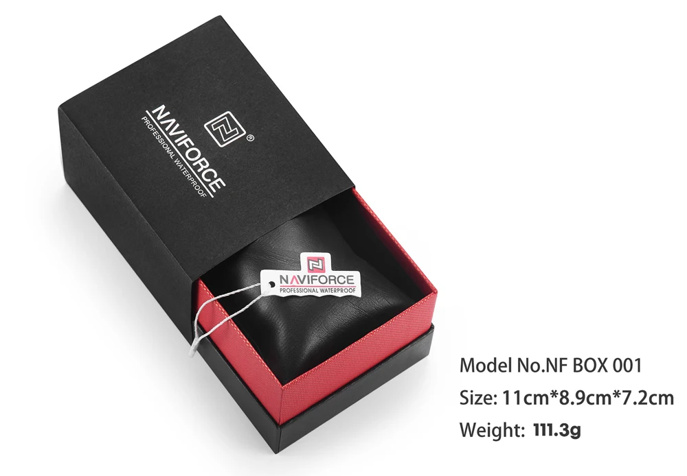NAVIFORCE брендовая оригинальная коробка для часов