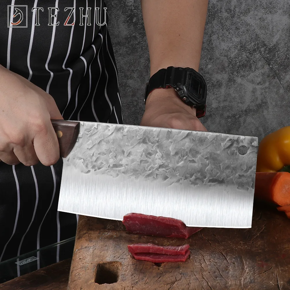 Нож для нарезки мяса мясника нож немецкий кухонный из высокоуглеродистой стали