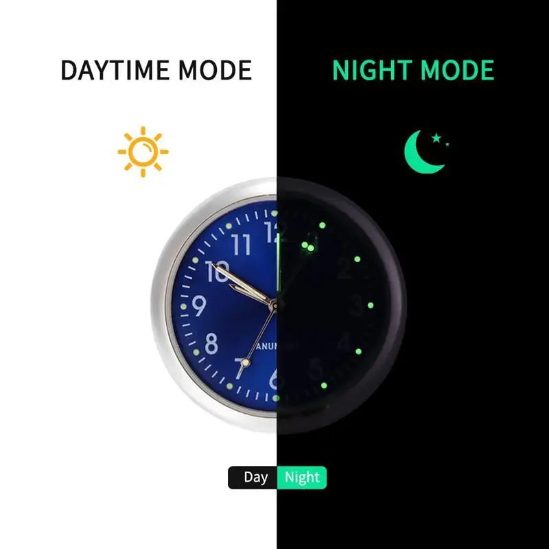 Декоративные электронные часы для автомобиля украшение интерьера часы-наклейка