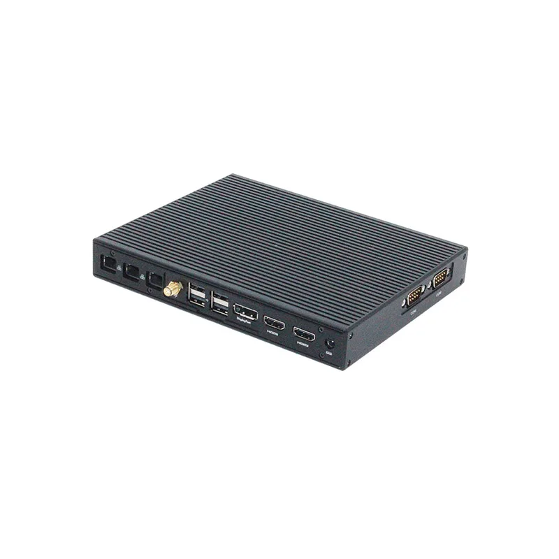 Maxtang j3455 безвентиляторный мини ПК 3 Дисплей HDMI DP 6 USB LAN intel четырехъядерный linux Pfsense