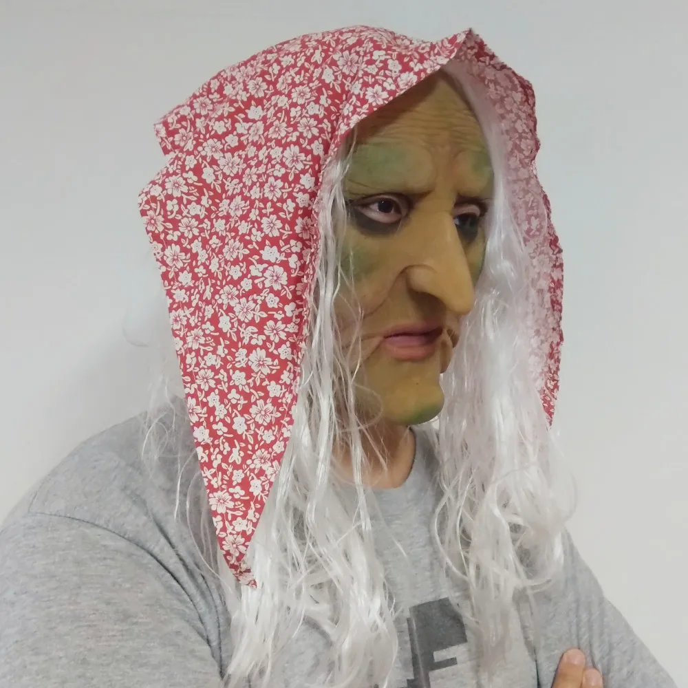 Страшная маска настоящая страшные маски для Хэллоуина Реалистичная вечерние