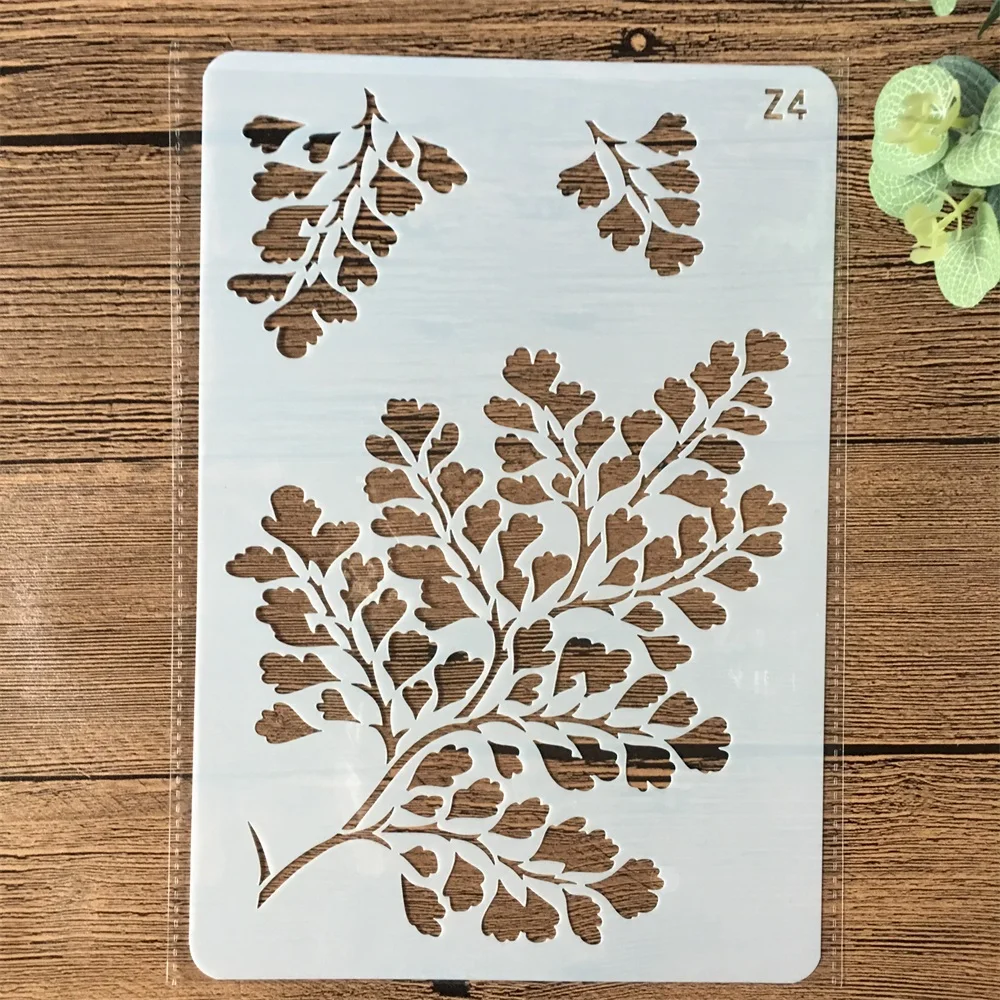 

26*17cm Tree Leaves DIY Layering Stencils Wall Painting Scrapbook Coloring Embossing Album Decorative Card Template