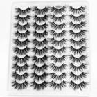 Макияж ресницы натуральные накладные ресницы 5820 пара 3D ресницы серо-коричневого цвета пышный объем ресниц оптом ресницы серо-коричневого цвета для массовых грузов