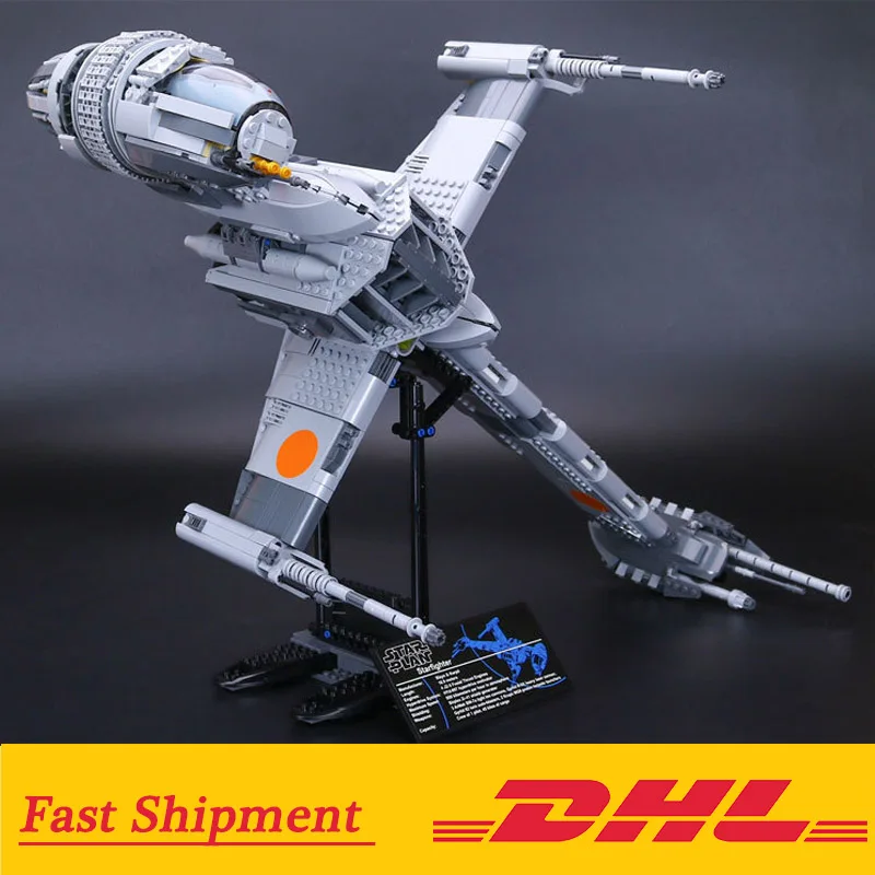 Starwars 05052 принт на ST Набор строительных блоков Кирпичи совместимы 75153 игрушки для детей мальчиков подарки
