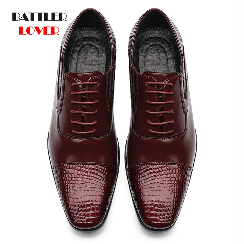 Мужские деловые туфли Коллекция осень зима 2020 брендовые Свадебные классические