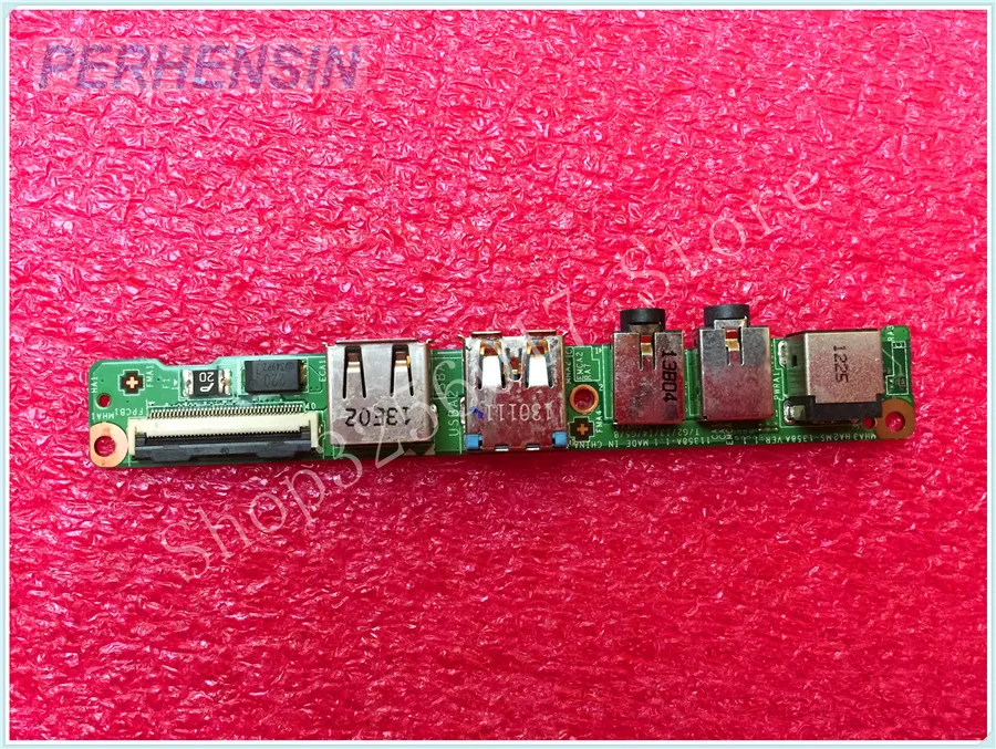 Для MSI для S30 DC IN Power Jack USB-порт плата с аудиоразъемом MS-1358A MS-1358 MS-13581 | Компьютеры и