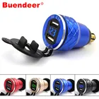 Buendeer для BMW R1200GSA R1200GS Hella DIN разъем, алюминиевый двойной USB порт зарядки, адаптер для прикуривателя мотоцикла