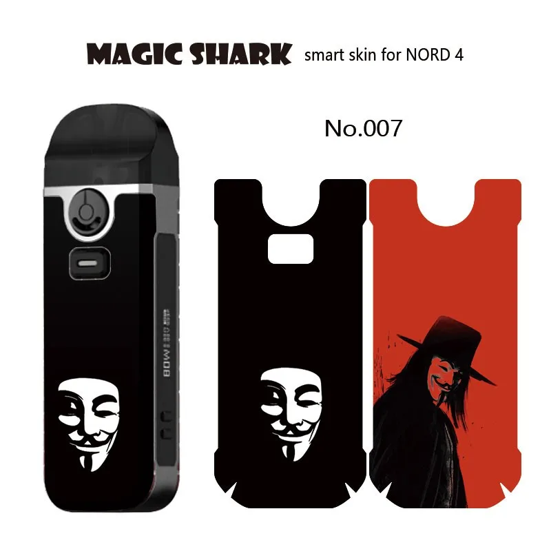 Новинка 100% волшебная Акула с принтом листьев дерева черепа сглаза медведь чевчик