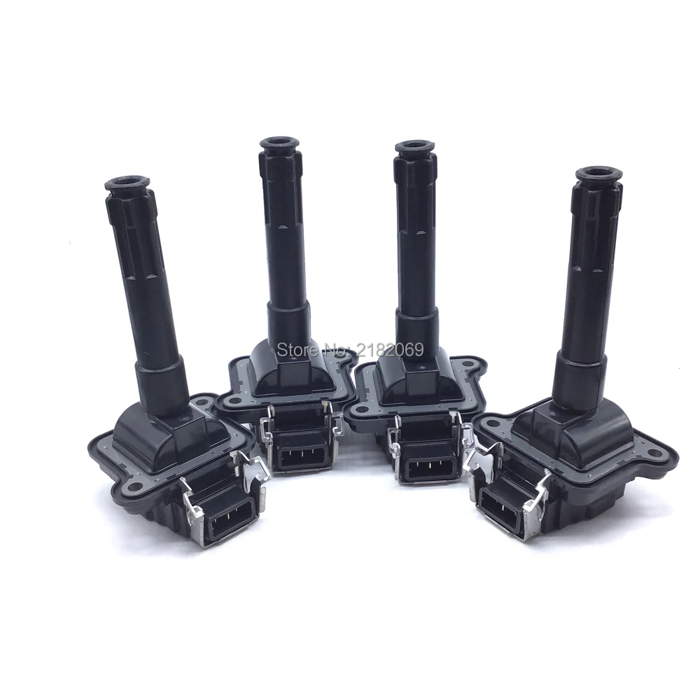 4 катушки зажигания для Audi A6 S4 Allroad Quattro 058905105 4A0905351A 058905101 058905105A|coil|coil audicoil ignition |