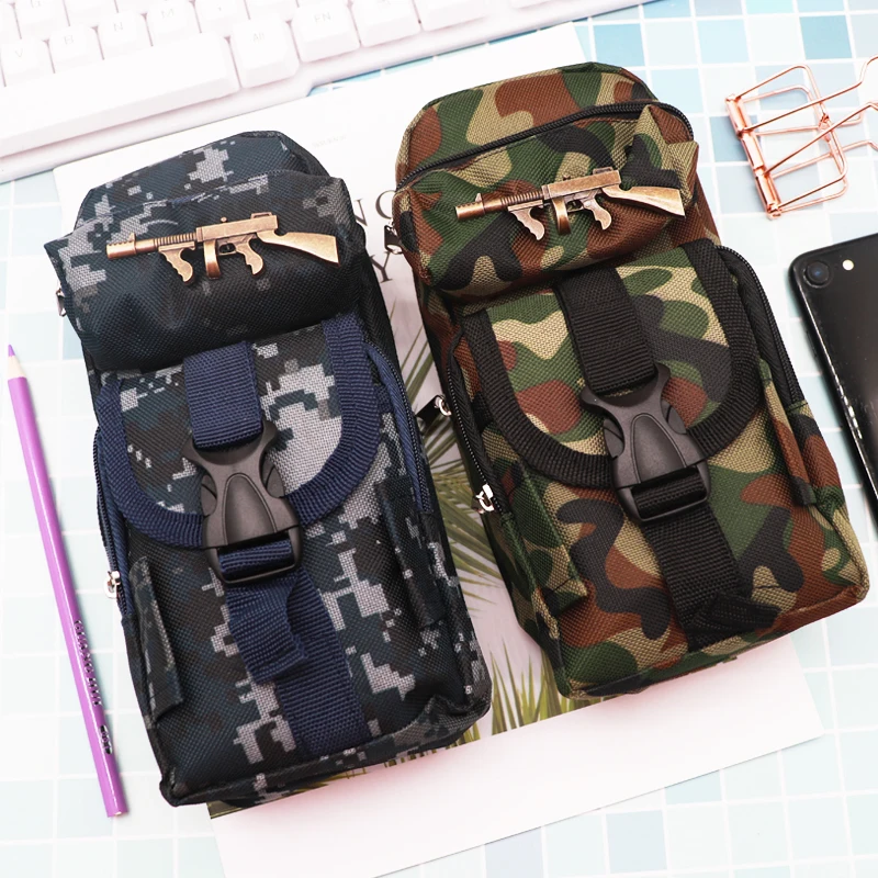 Чехол для школьного карандаша мальчиков большой многофункциональный чехол