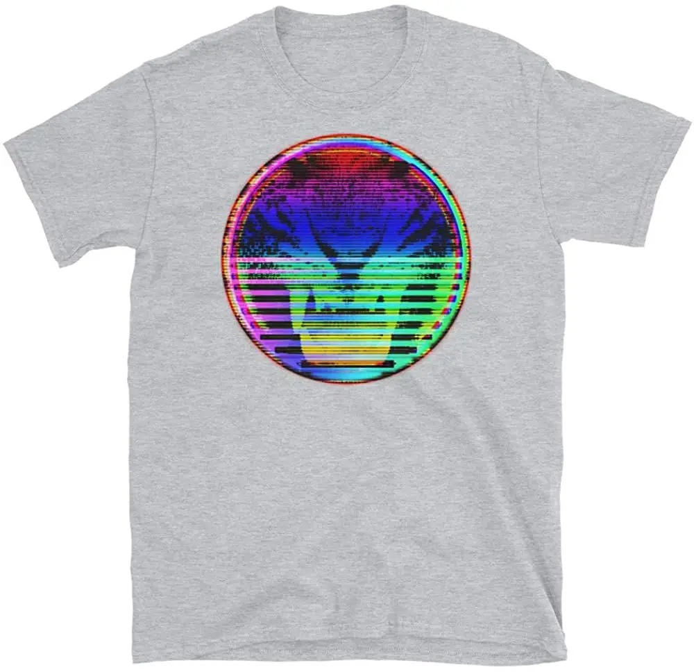 

Retro Sun Rainbow Graphic T Shirt New 2020 Summer Mens Tee Cool Breathable All Cotton Short Sleeve Tshirt