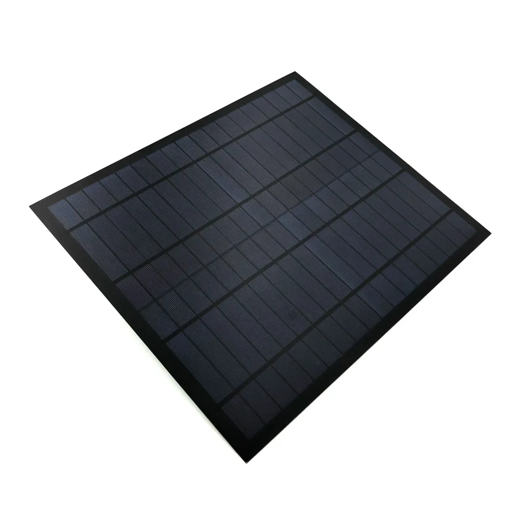 2 шт./лот x Поликристаллический PV модуль Солнечная панель 18 в 20 Вт ПЭТ элемент