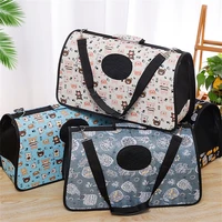 multi function cat handbag pet carriers portable breathable foldable bag dog carrier cat handbag with zipper closure for ladies