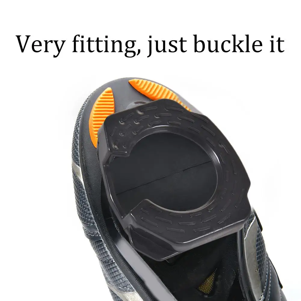 1 пара анти-скольжение прочный Quick Release велосипедные туфли чехол накладка