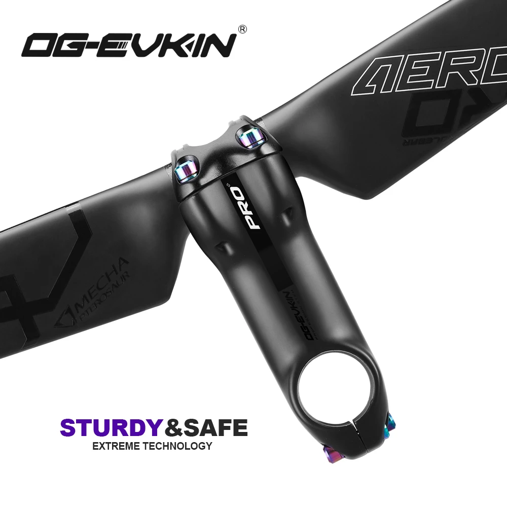 OG-EVKIN BS-004 Pro + T1000 углеродный стержень 10 градусов 31 8 мм титановый дорожный