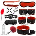 14 моделей бондаж набор секс игрушки для женщин БДСМ Анальная пробка для секса вибратор секс-товары для взрослых секс-игрушки нейлон наручники для секса