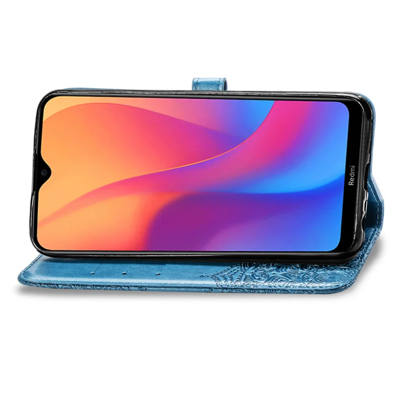 Чехол-книжка из искусственной кожи для Xiaomi Redmi 8A, чехол для Note 8 Pro, чехол-кошелек Xiomi Redmi 8, мягкий чехол из ТПУ