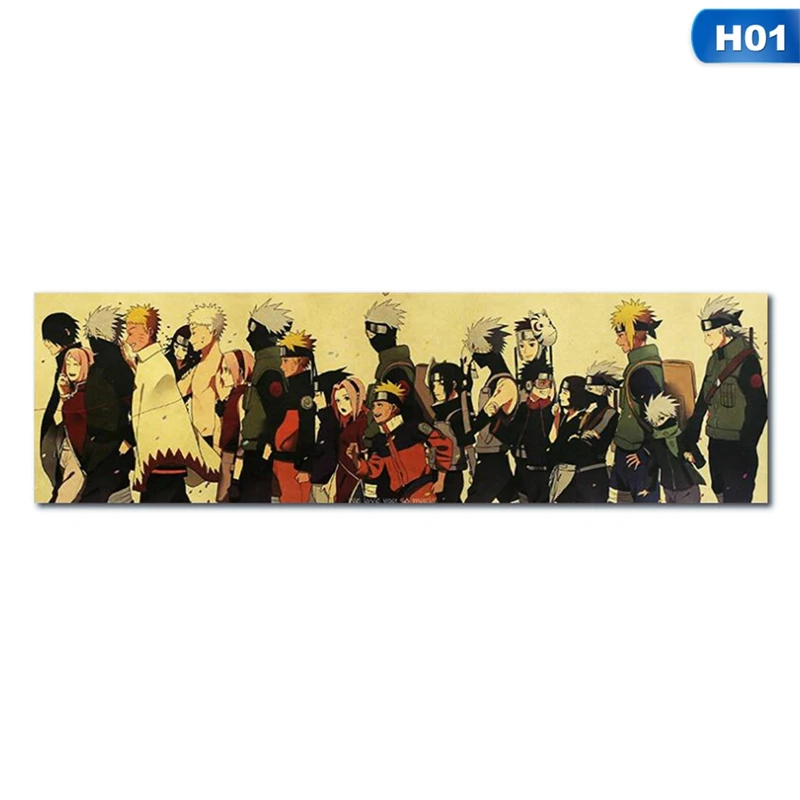 

Japanese Anime Naruto Scroll Painting Kakashi Itachi Uchiha Hanging Wall Art Poster Prints Home Decor Pictures Door Room Decal