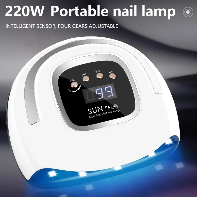 

LED Nail Dryer Machine Nail UV Lamp for Quickly Dry All Nail Polish for Gel Polish Auto Sensing Timer Salon Manicure Drying Lamp