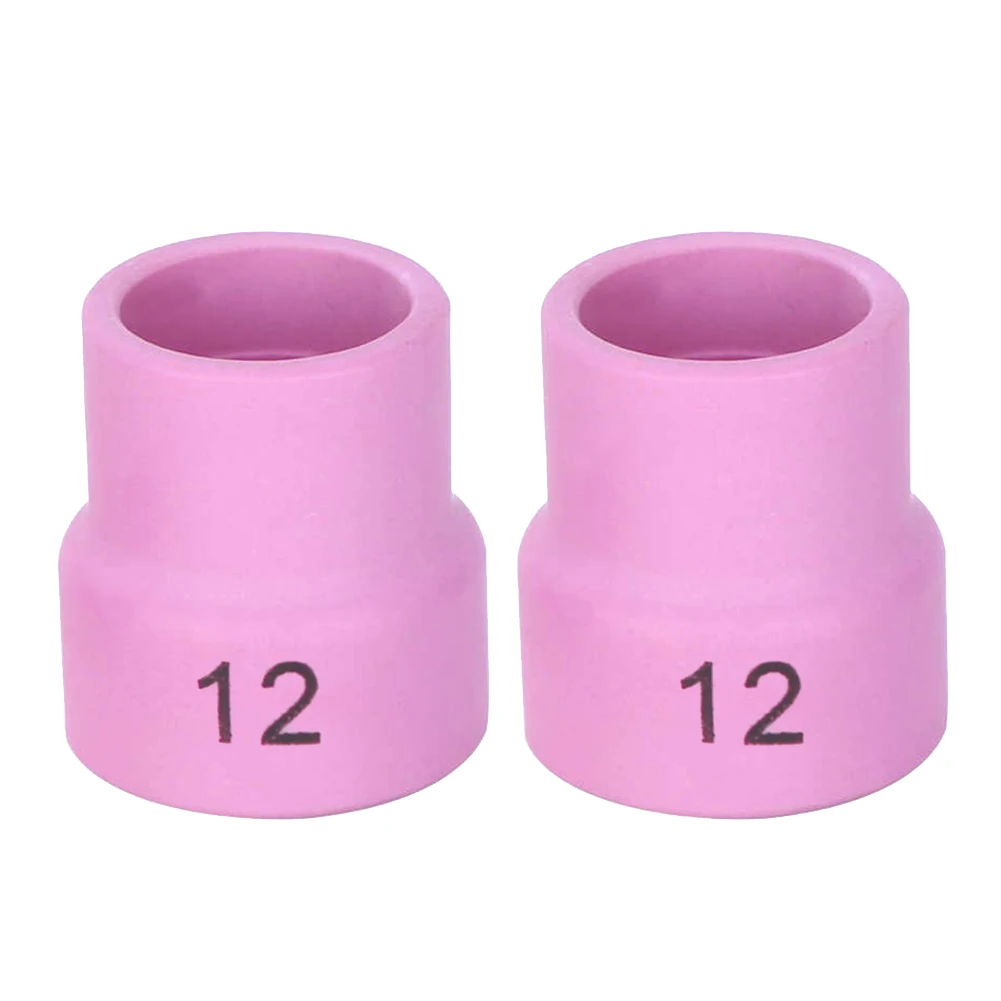 

2pcs Ceramic Welding Cup Set for WP-9/20/25 Series Air-Cooled Welding Torch 12 Manual Tool Welding Equipment Ceramic Shield Cup