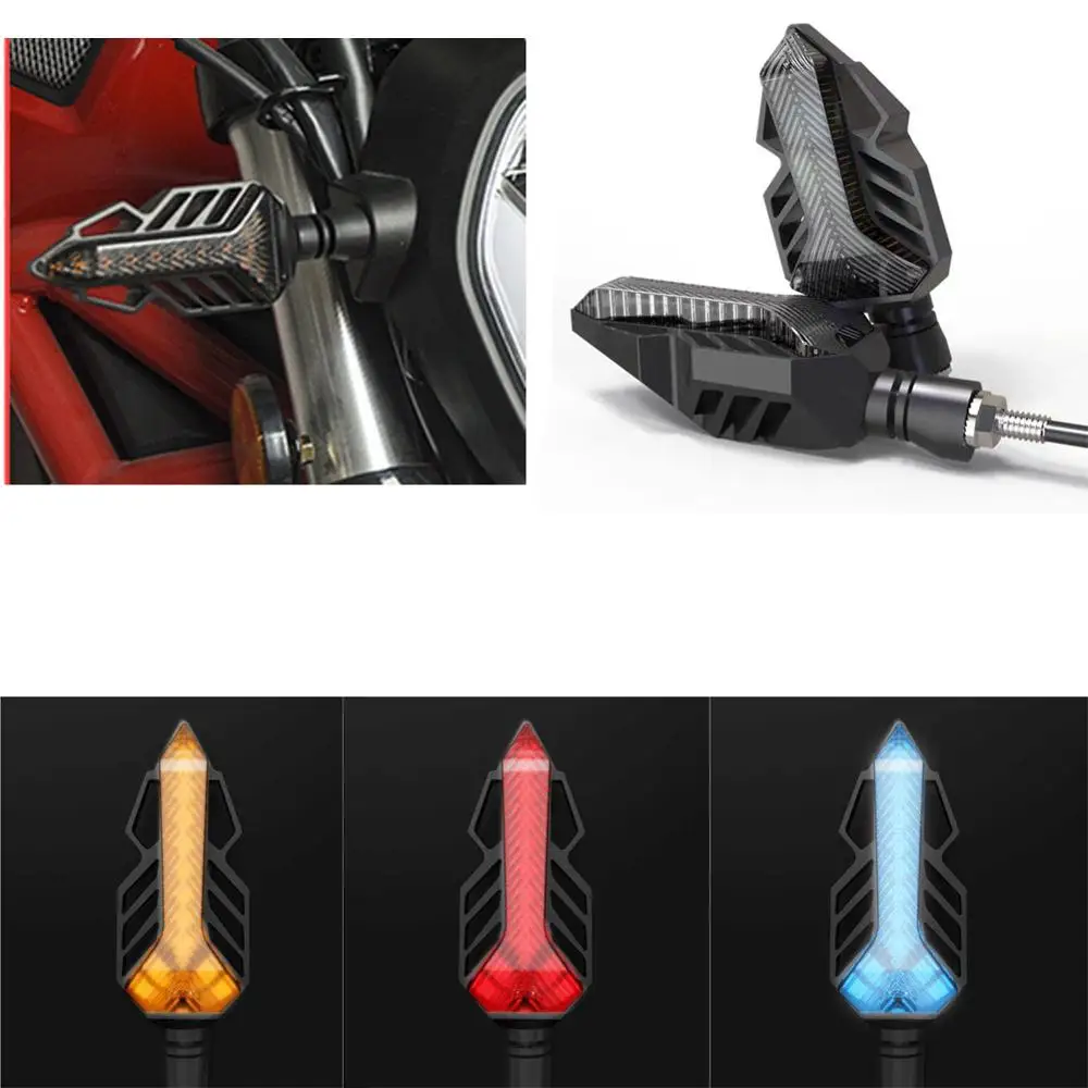 2 шт. 10 мм поворотники мотоциклы дым стрелка хвост мигалка тормозной индикатор