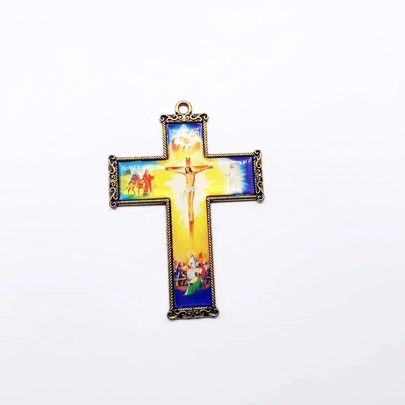 Распятие христианский Иисус распятие кулон церковь религиозный декоративный