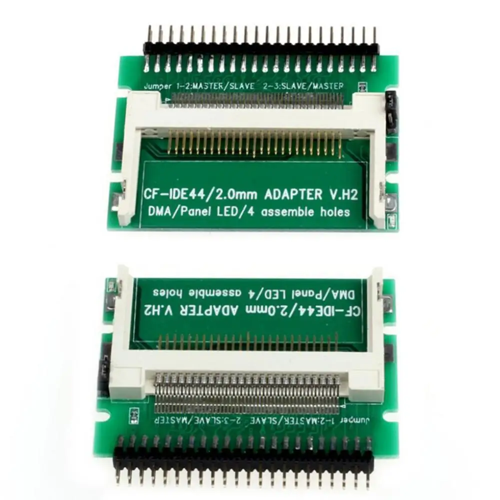 2 5 дюймов 120 МБ/с. HDD ноутбука CF для IDE/SATA 44Pin мужской адаптера переходник PCB