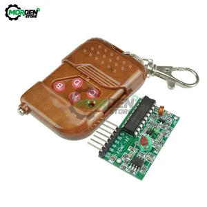 New IC 2262/2272 4 Channel 315Mhz 433Mhz Key Wireless Remote Control Kits Module Decoding Receiver Board For Arduino