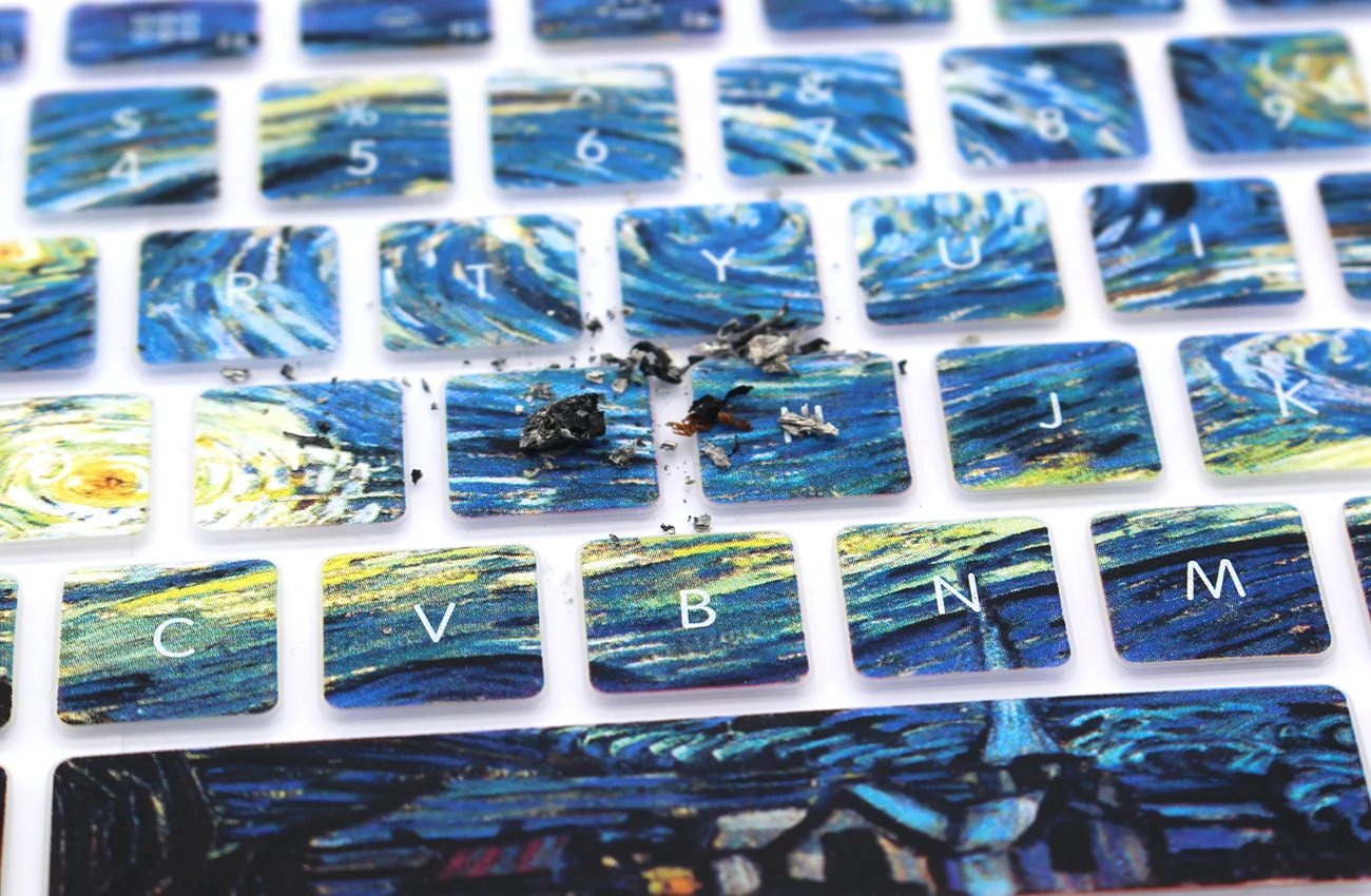 Силиконовая накладка на клавиатуру HRH Звездная ночь наклейка с клавиатурой для