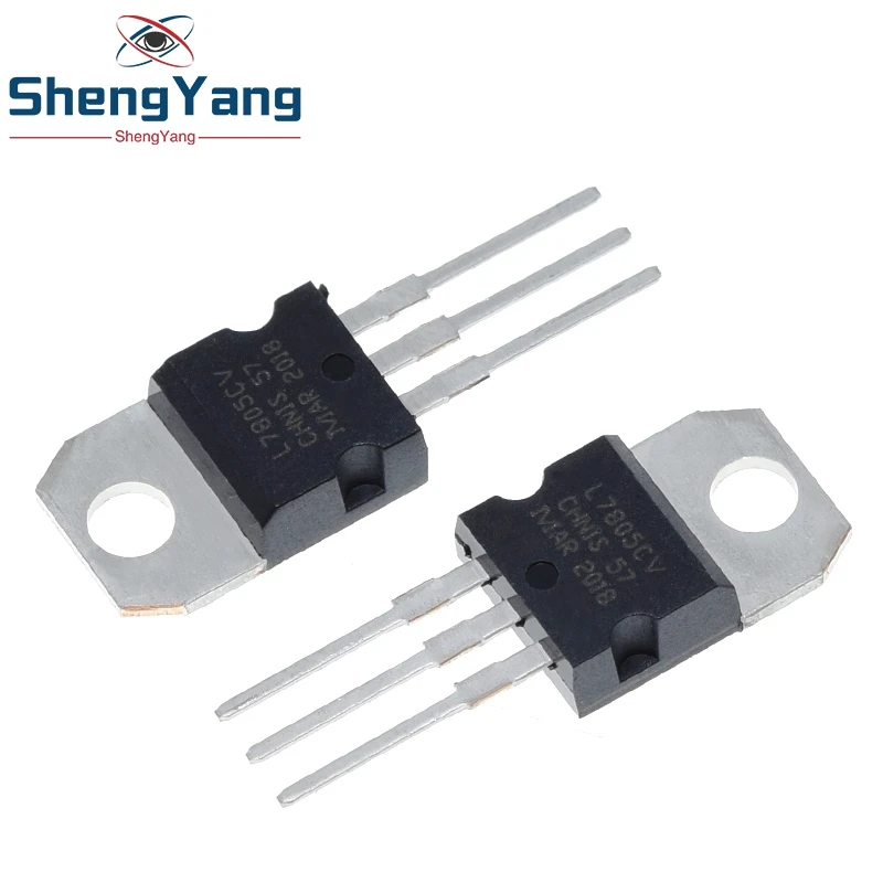 10 шт., L7805CV TO220 L7805 TO-220 7805 LM7805 MC7805, новая и оригинальная интегральная схема