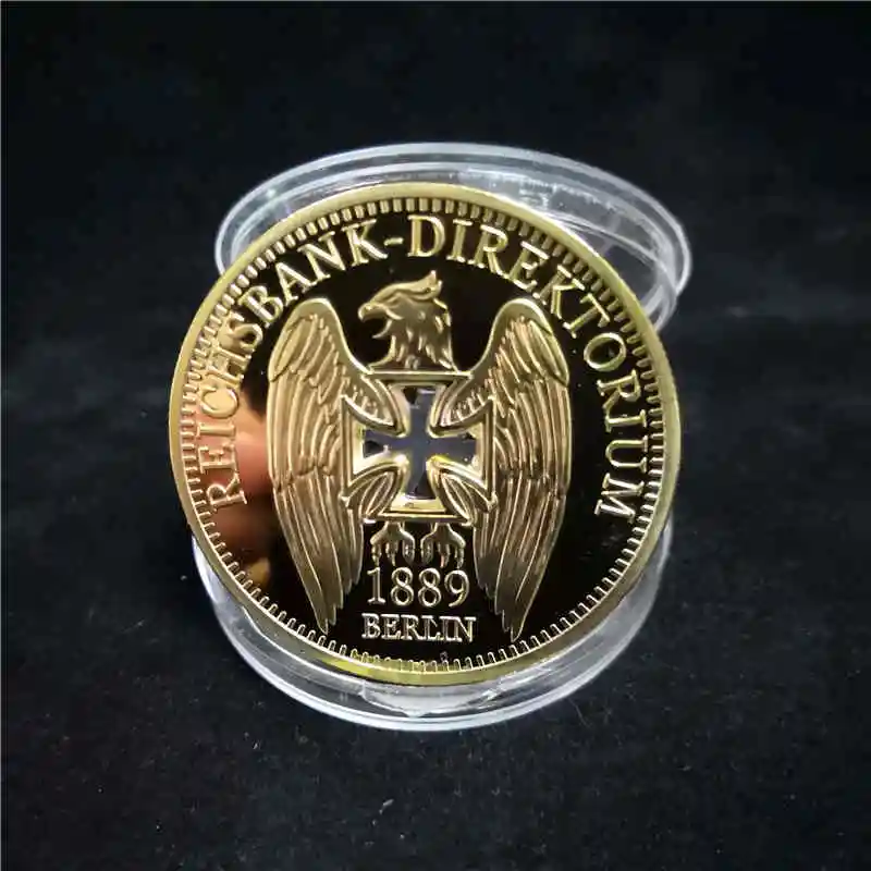 4 шт. разные немецкие золотые монеты времен Второй мировой войны немецкий главный