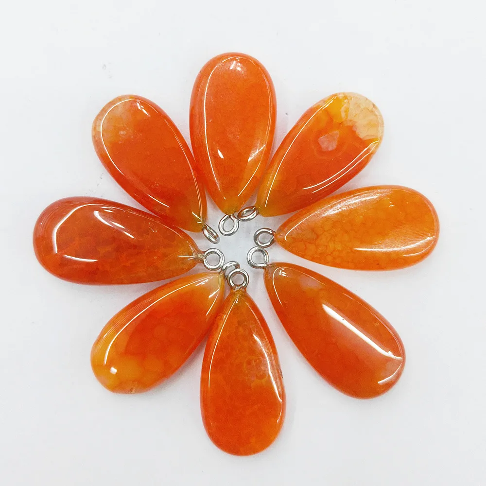 1 шт. подвеска из натурального агата женская бижутерия|Шармы| |