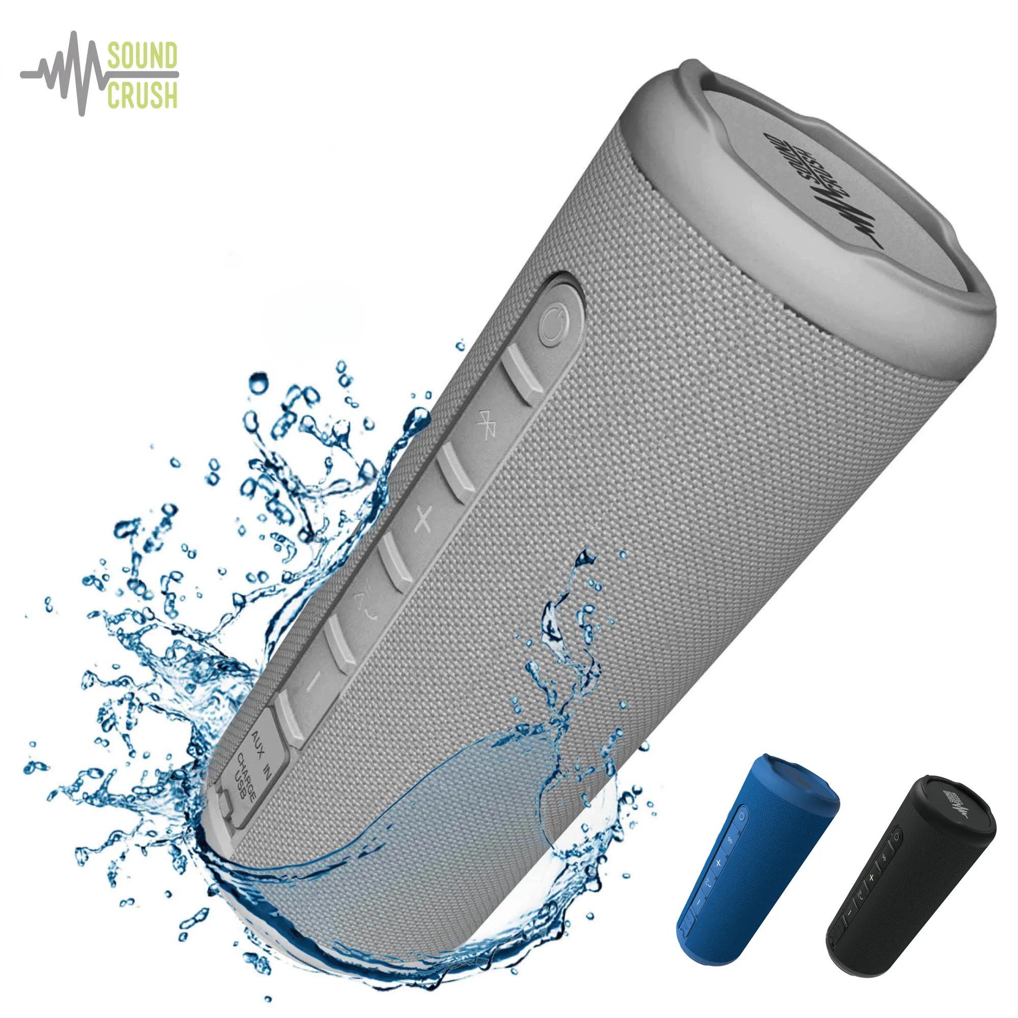 Громкая Bluetooth-колонка 15 Вт IPX7 водонепроницаемая | Электроника