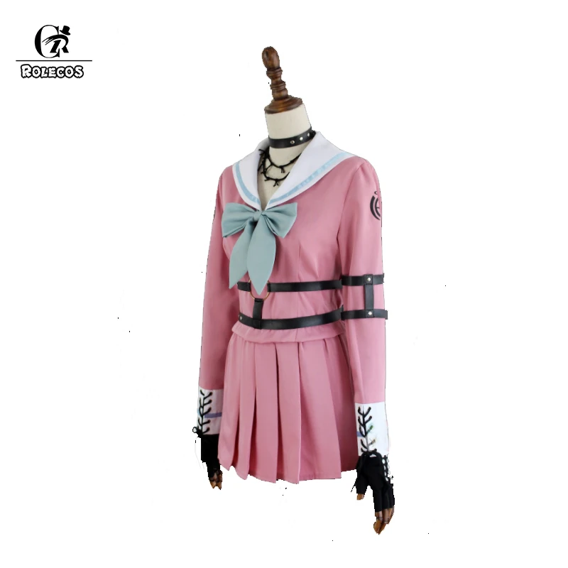 ROLECOS аниме Danganronpa V3: Killing Harmony Iruma Miu кролик униформа косплей костюм женская