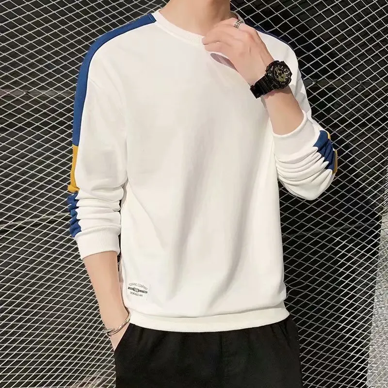 Мужская толстовка с капюшоном Ins черная желтая белая синяя Толстовка в