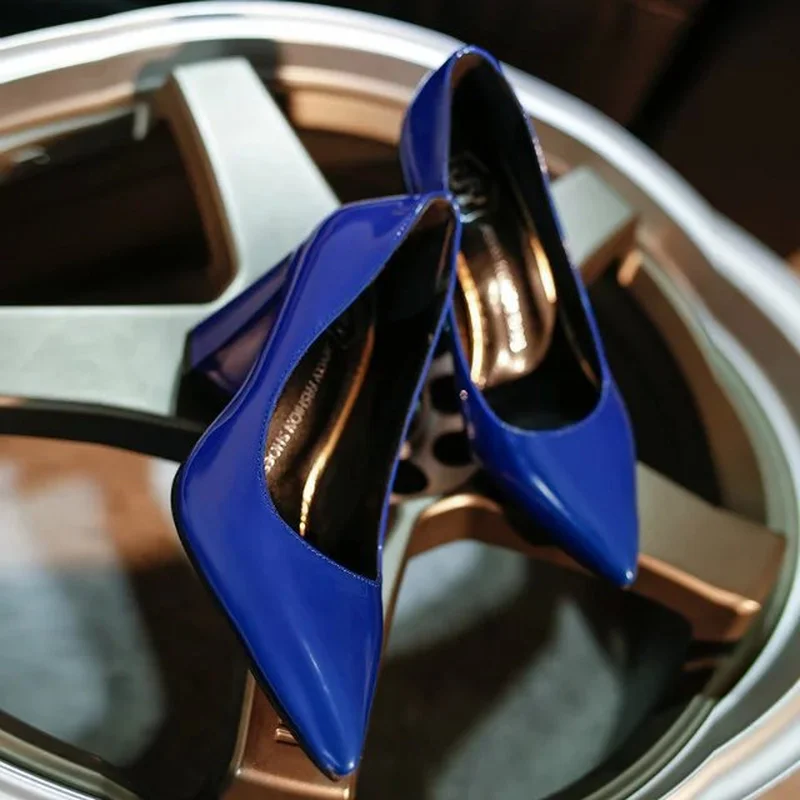 

Simple Suede High Heels Pump Shoes Fashion Pointed Toe High Heel Pumps for Women Party Shoes 2019 Spring Summer