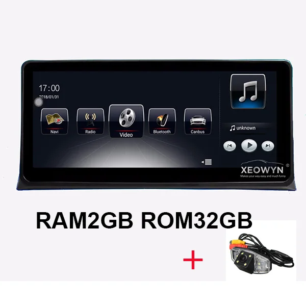 gps cam 10,25 дюймов Android 6,0 Навигатор Автомобильный плеер gps для Honda accord/crosstour 8 2008-2013 bluetooth аудио руль - Цвет: gps cam