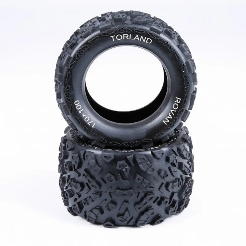 

Knobby Wheel Fetal Skin Set Fit for 1/8 HPI Racing Savage XL FLUX Rovan TORLAND Monster Brushless Truck Parts