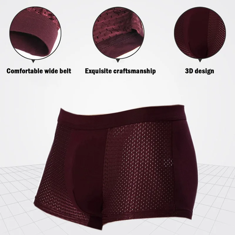 

Boxer Men Boxer Shorts Men Underwear Male Men's Underwear Boxers Homme Cotton Boxershorts Panties Underpants Man for Family Sexy